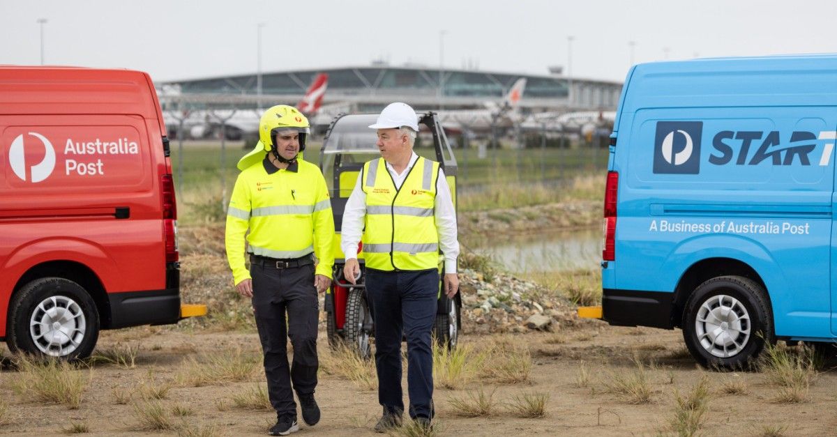 parcel facility at Brisbane Airport