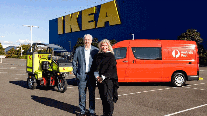 Australia Post and IKEA forge strategic partnership