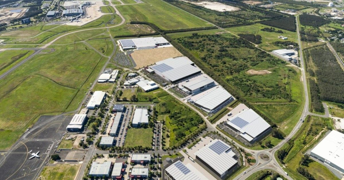 parcel facility at Brisbane Airport
