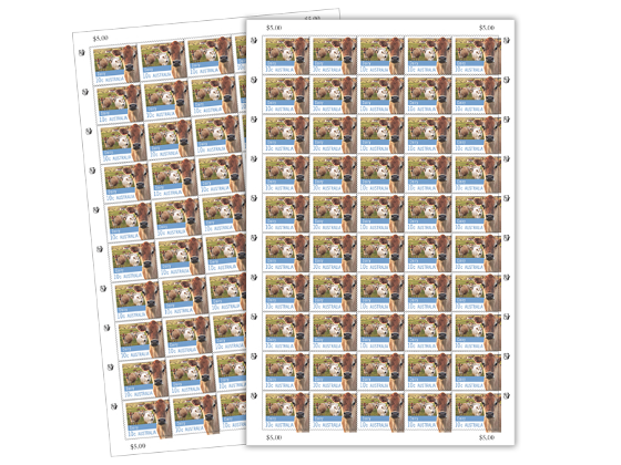 Sheet of 2x 50 10c Stamps product photo Internal 1 DETAILS