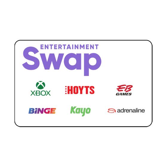 $50 Swap Entertainment Gift Card product photo Internal 1 DETAILS