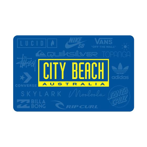 $50 City Beach Physical Gift Card product photo Internal 1 DETAILS