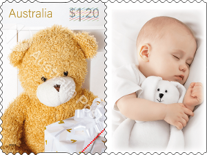Personalised Stamps – Teddy Bear product photo