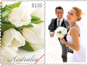 Personalised Stamps – Tulips product photo
