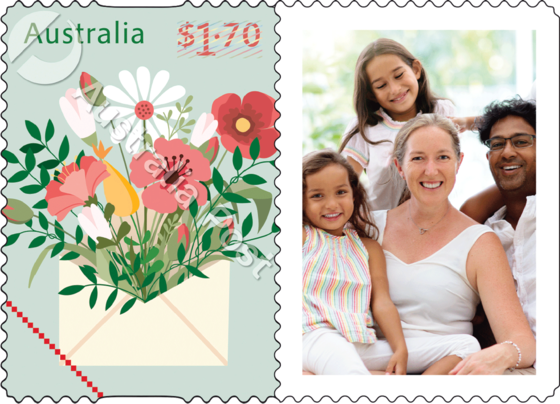 Personalised Stamps – Champagne product photo