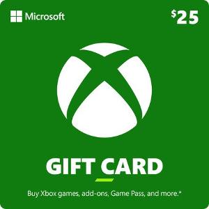 $25 XBOX eGift Card product photo