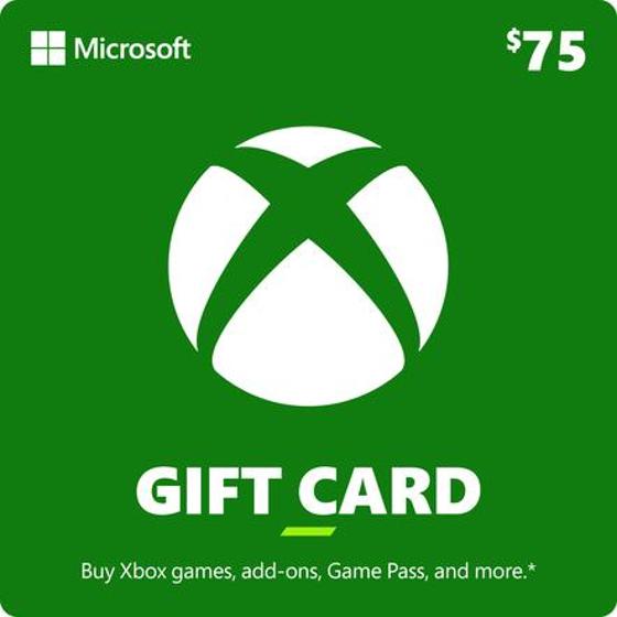 $75 XBOX eGift Card product photo Internal 1 DETAILS