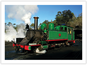 Prepaid Postcard – Puffing Billy, VIC product photo