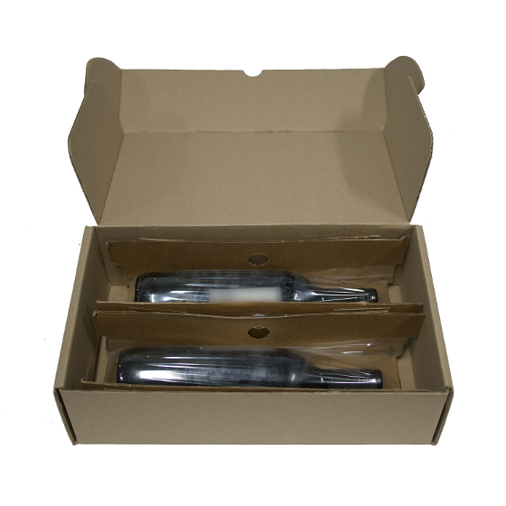 Wine and Spirit Box Double Plain (367 x 223 x 105mm) with Inserts &ndash; 10 Pack product photo Internal 12 DETAILS