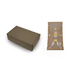 Wine and Spirit Box Double Plain (367 x 223 x 105mm) with Inserts – 10 Pack product photo