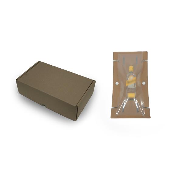 Wine and Spirit Box Double Plain (367 x 223 x 105mm) with Inserts &ndash; 10 Pack product photo Internal 3 DETAILS