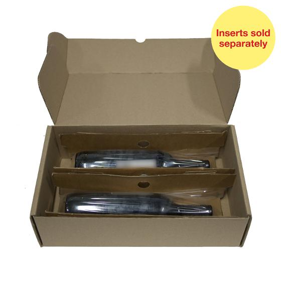 Wine and Spirit Box Double Plain (367 x 223 x 105mm) &ndash; 10 Pack product photo Internal 9 DETAILS