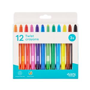 Every Avenue Twist Crayons – 12 Pack product photo