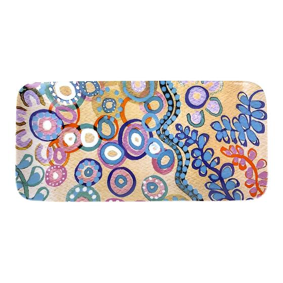 Lauren Rogers Porcelain Rectangular Platter &ndash; 'Daintree & Reef' product photo Internal 1 DETAILS