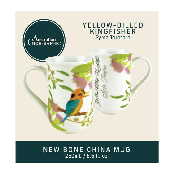 Australian Geographic 'Botanical' Mug – Orange Bird product photo Internal 4 DETAILS