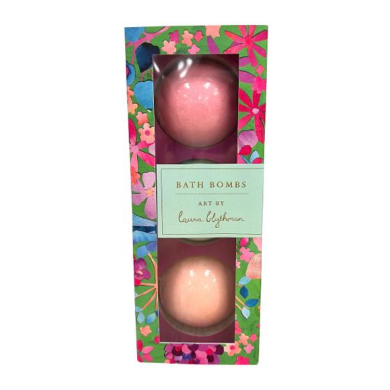 Laura Blythman 100g Bath Bomb 3 Pack &ndash; Lilly of the Valley product photo Internal 1 DETAILS