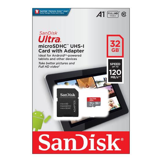 SanDisk Ultra 32GB microSDHC product photo Internal 4 DETAILS