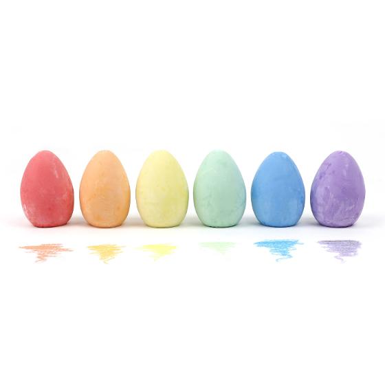 Hobby World Chalk Eggs – 6 Pack product photo Internal 2 DETAILS