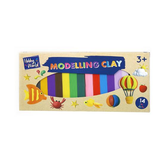 Hobby World Modelling Clay – 14 Pack product photo Internal 2 DETAILS