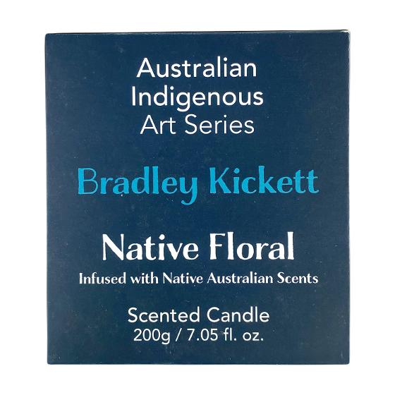 Bradley Kickett Scented Candle &ndash; Native Floral product photo Internal 2 DETAILS