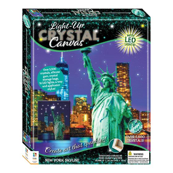 Light Up Crystal Canvas – New York Skyline product photo Internal 1 DETAILS