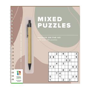 Puzzles on the Go with Pen – Mixed Puzzles product photo