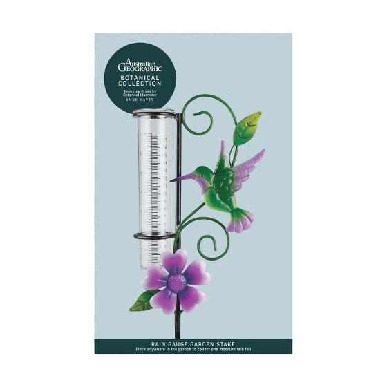 Australian Geographic 'Botanical' Rain Gauge Garden Stake &ndash; Bird product photo Internal 1 DETAILS