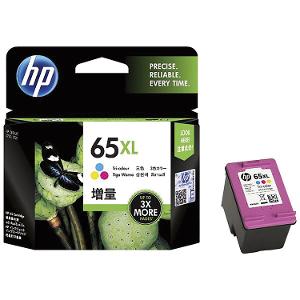 HP 65XL Tricolor Ink Cartridge product photo