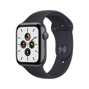 Apple Watch SE GPS 44mm Space Grey Aluminium Case with Midnight Sport Band product photo