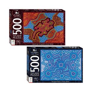 Mindbogglers Indigenous 500-Piece Jigsaw Puzzle product photo