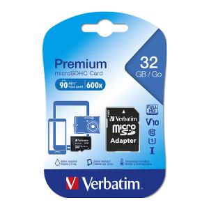 Verbatim 32GB Micro SDHC Card  product photo