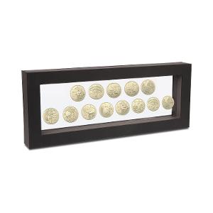 Great Aussie Coin Hunt Floating Frame – Large product photo