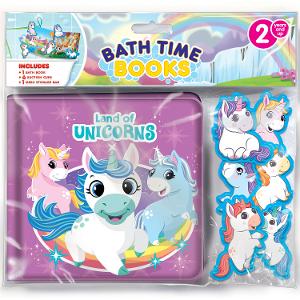 Bath Time Book – 'Land of Unicorns' product photo