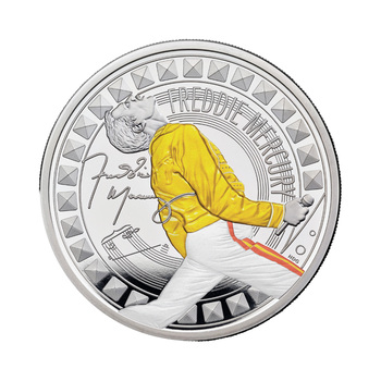 Freddie Mercury UK 1oz Silver Proof Coin product photo