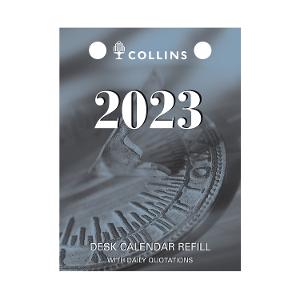 Collins 2023 Desk Calendar Refill Day to a Page product photo
