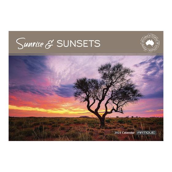 Australian Sunrises & Sunsets 2023 Calendar product photo Internal 1 DETAILS
