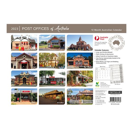 Australia Post Outlets 2023 Calendar product photo Internal 1 DETAILS