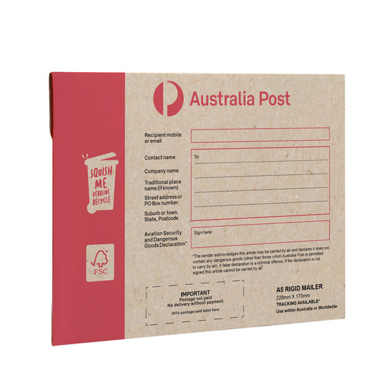 Rigid Mailer Envelope A5 (BX15) – 100 Pack - US Common product photo Internal 3 DETAILS