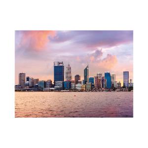 Prepaid Postcard – Perth Skyline, WA product photo