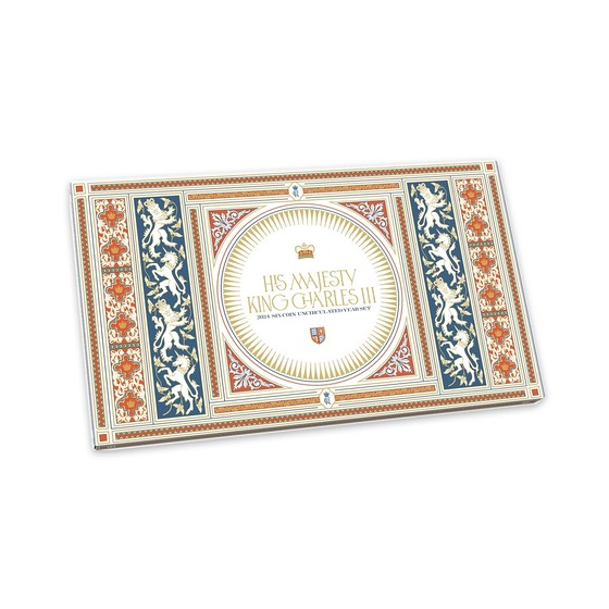 2024 HM King Charles III  AlBr CuNi Uncirculated Six Coin Year Set product photo Internal 1 DETAILS