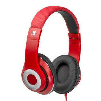 Verbatim Classic Stereo Headphones – Red product photo