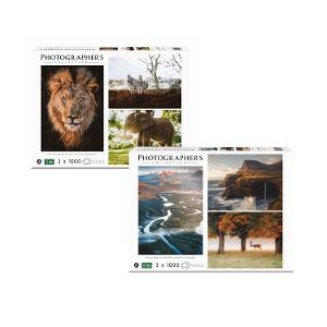 Photographers Collection 1000-Piece Puzzle Pack of 3 product photo
