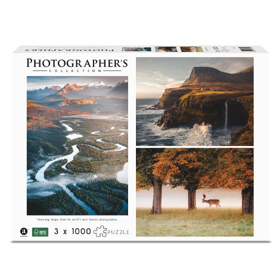 Photographers Collection 1000-Piece Puzzle Pack of 3 – Landscapes product photo Internal 1 DETAILS