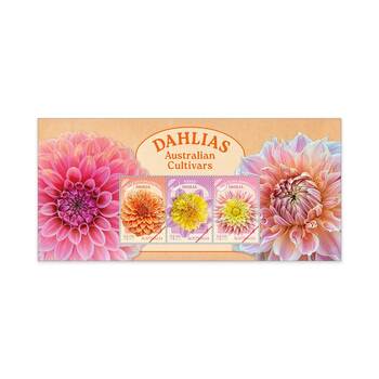 Dahlias Australian Cultivars Minisheet product photo