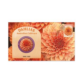 Dahlias Australian Cultivars Medallion Cover product photo