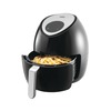 Mistral 4L Digital Air Fryer Black product photo Internal 1 THUMBNAIL
