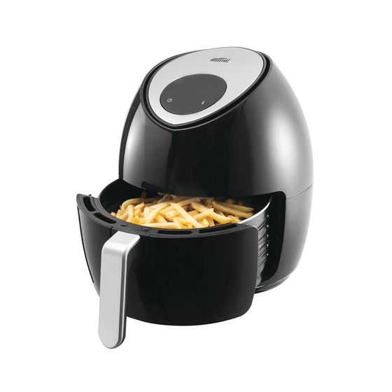 Mistral 4L Digital Air Fryer Black product photo Internal 1 DETAILS