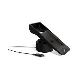 Zeller POS Terminal Powered Stand (Low) – Black product photo