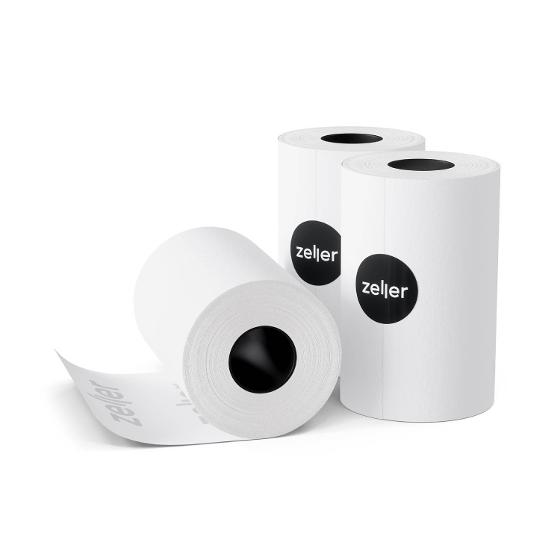 Zeller POS Terminal Receipt Rolls – 20 Pack product photo Internal 3 DETAILS