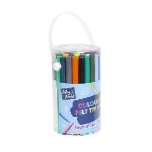 Coloured Felt Tip Pens – 50 Pack product photo